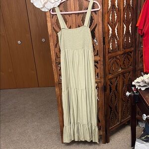 Sophie Rue Light Green Maxi Dress